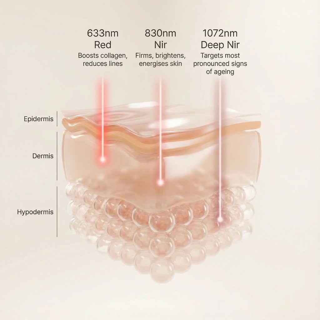 LED Red Light Therapy Face Mask