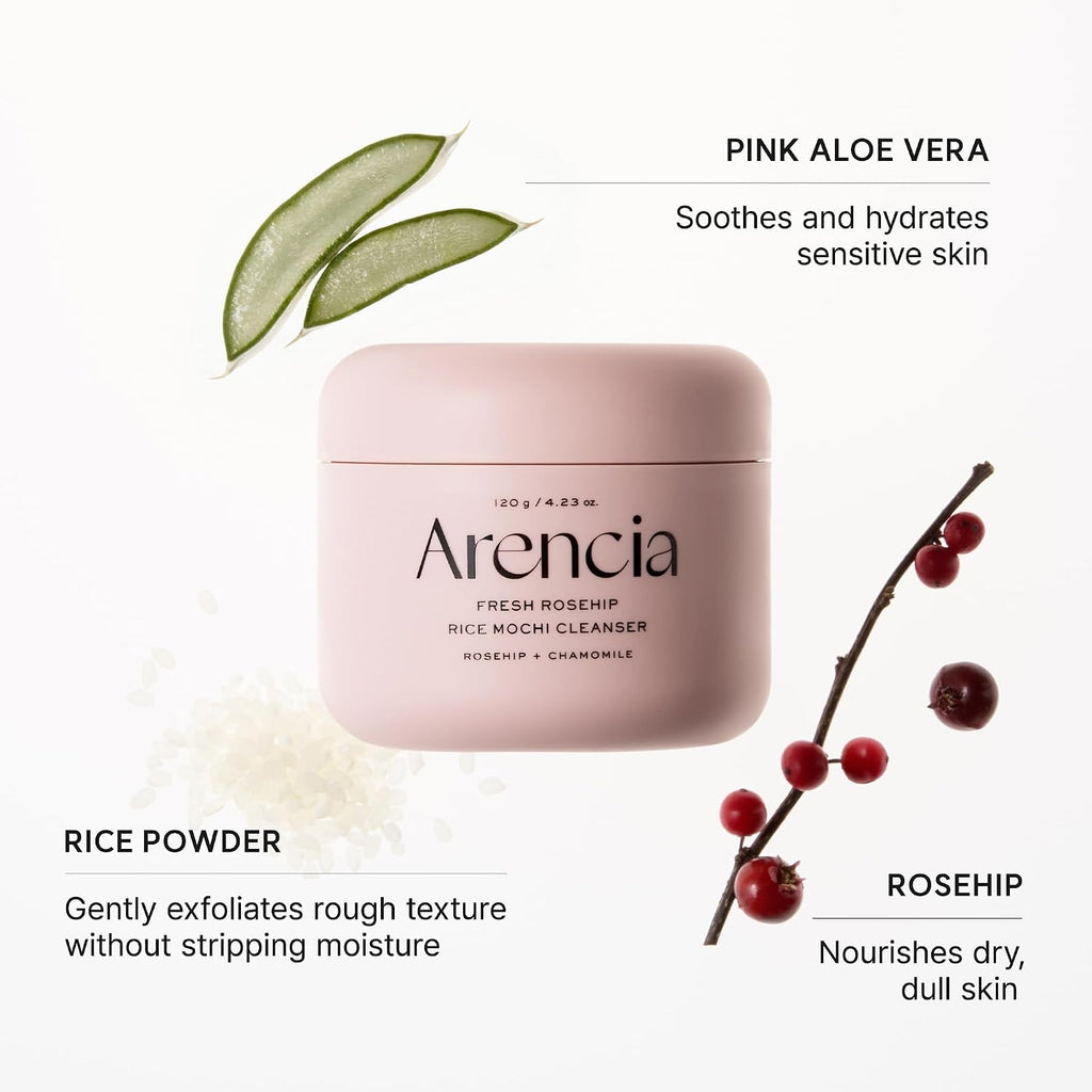 Rosehip Rice Mochi Cleanser