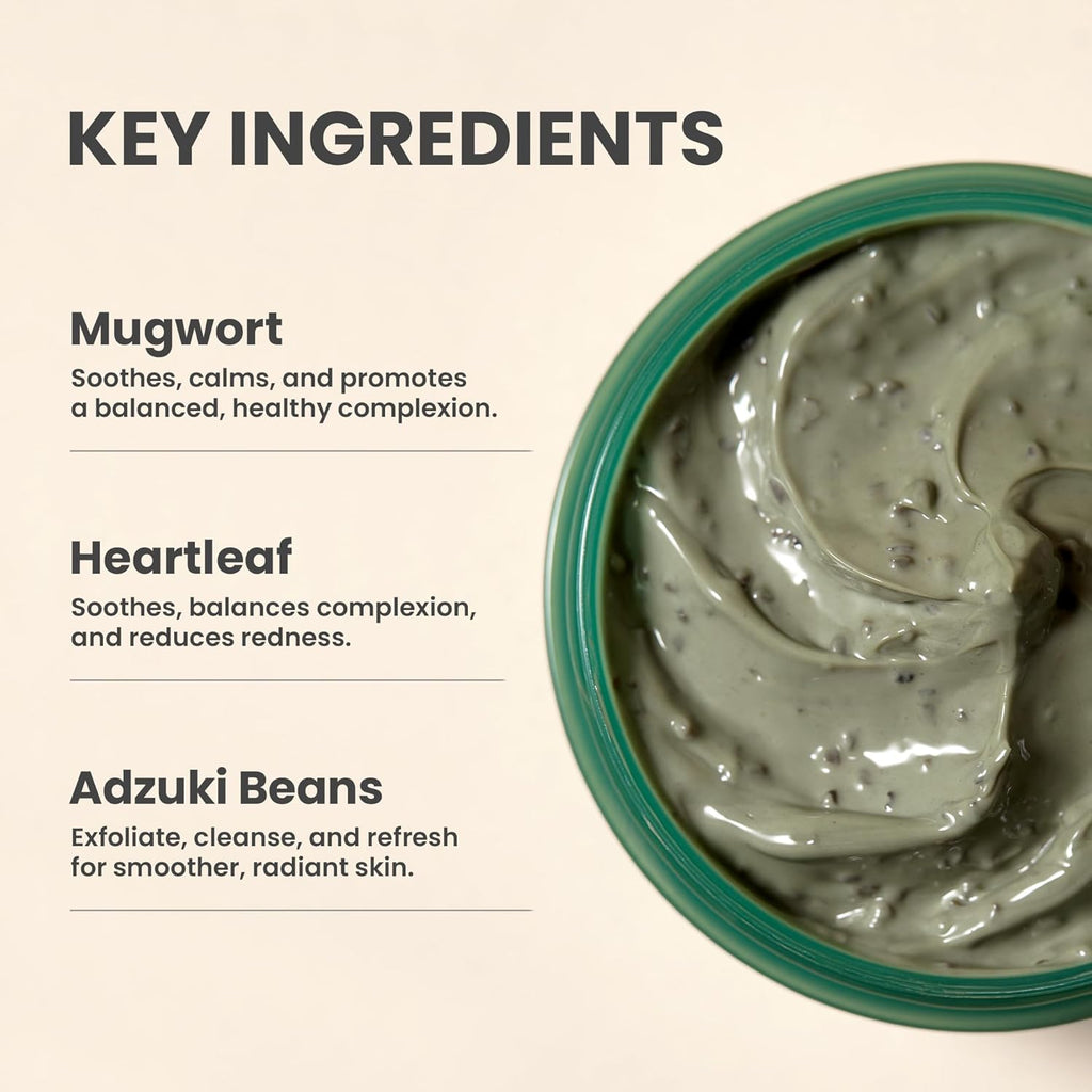 Mugwort Pore Clarifying Wash Off Pack
