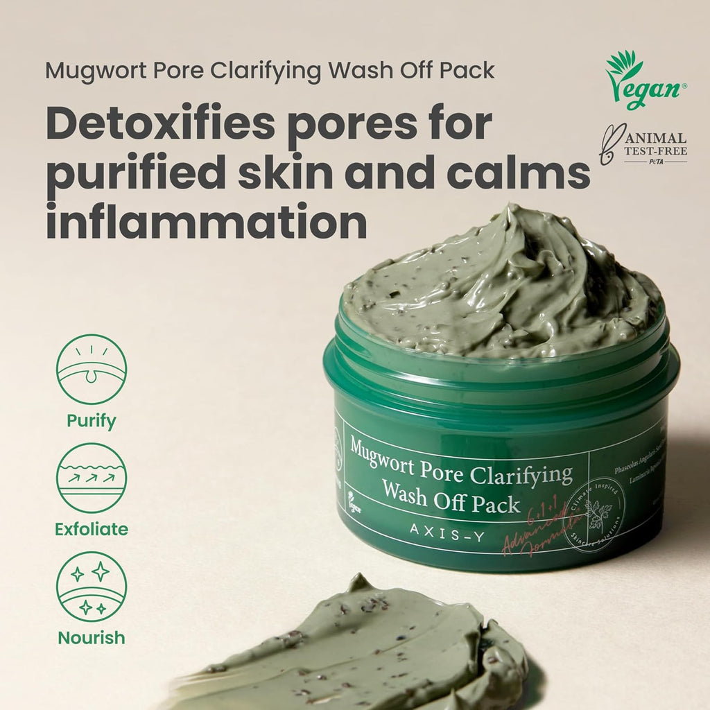 Mugwort Pore Clarifying Wash Off Pack