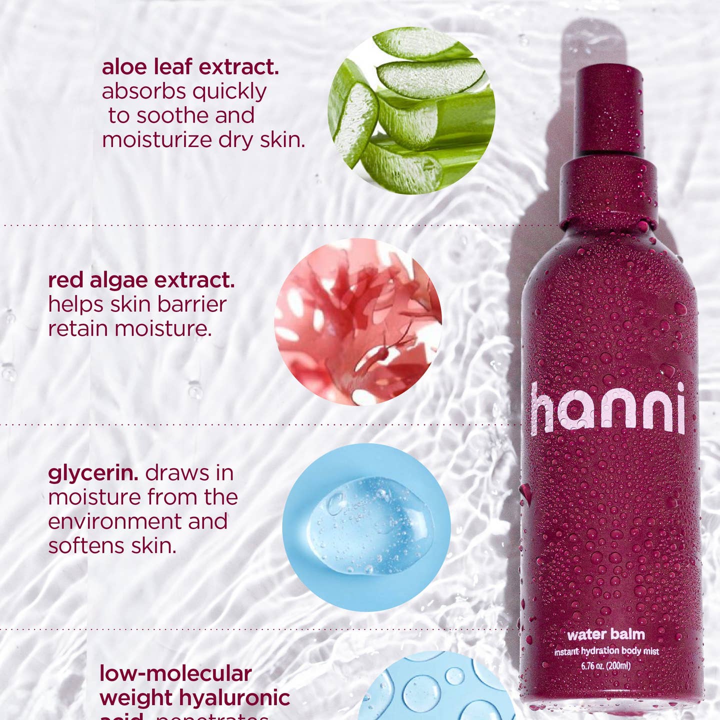 Water Balm - Spray-On Moisturizer