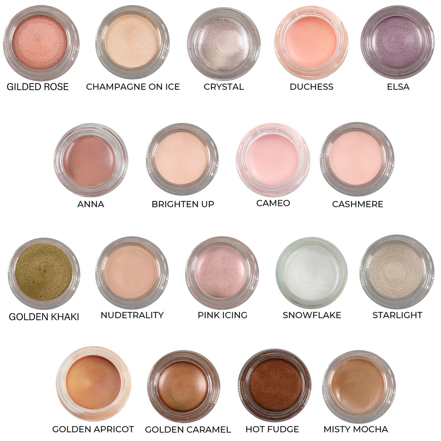 Elsa Any Wear Creme - A Waterproof Multi-tasking creme to powder product for eyes, cheeks & lips. Can be worn anywhere