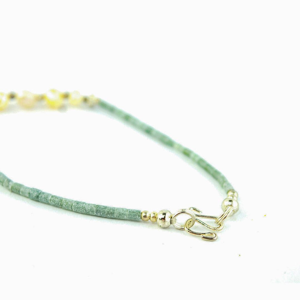 Freshwater Pearl & Semi-Precious Stone Bracelet Fair Trade - Thailand