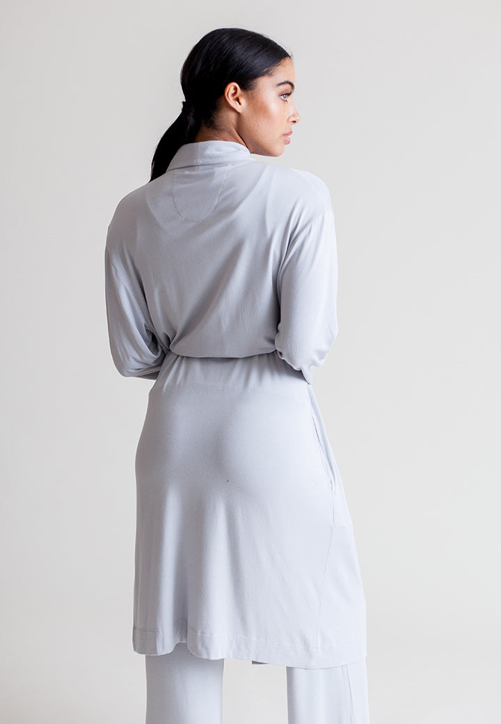 Collagen Lounge Robe - Blush Pink