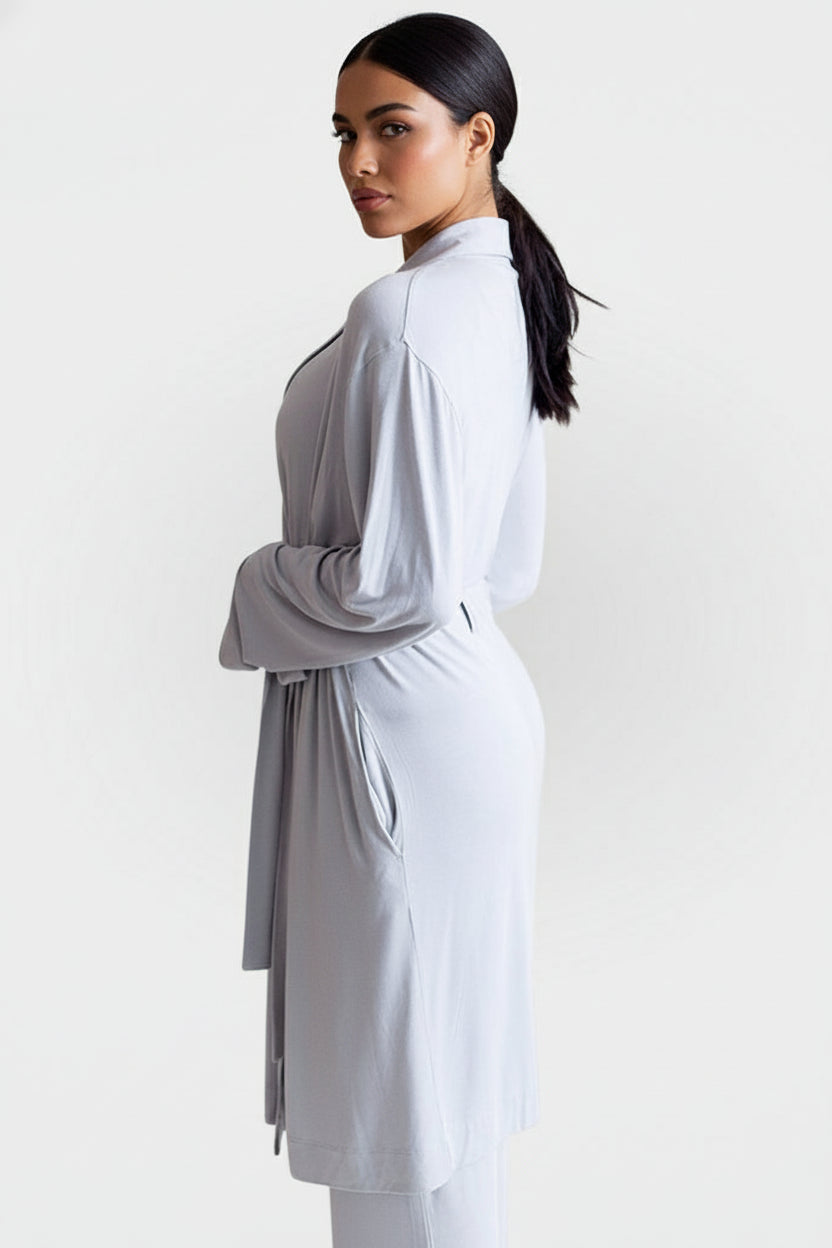 Pearl Grey - Collagen Lounge Robe