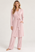 Collagen Lounge Robe - Blush Pink