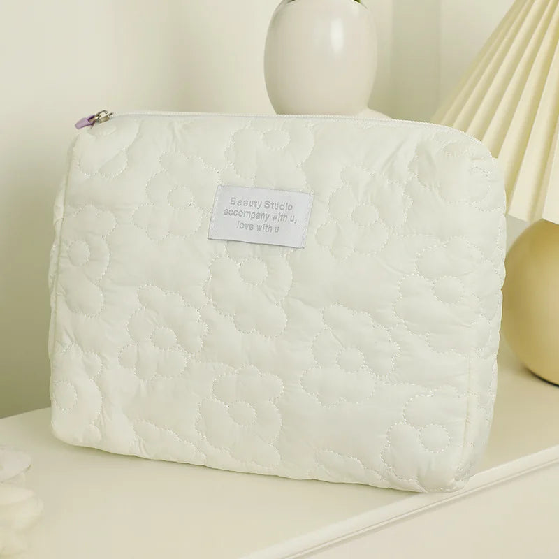 Embroidery Large-Capacity Cosmetic Bag
