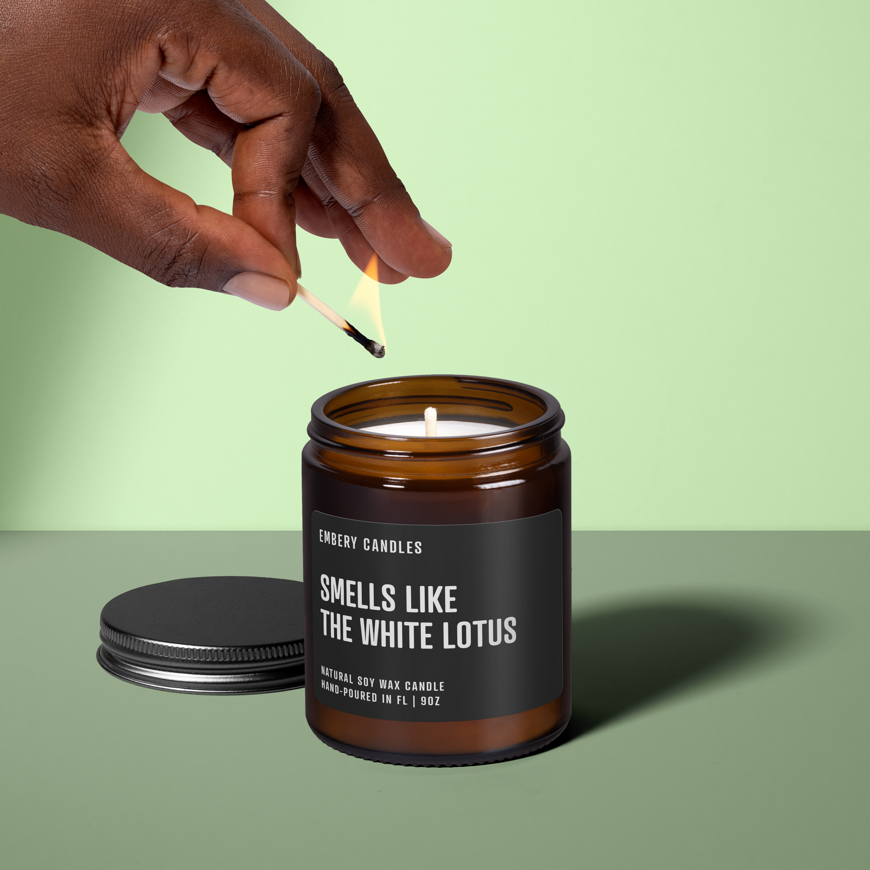 Smells Like The White Lotus | Soy Wax Scented Candle