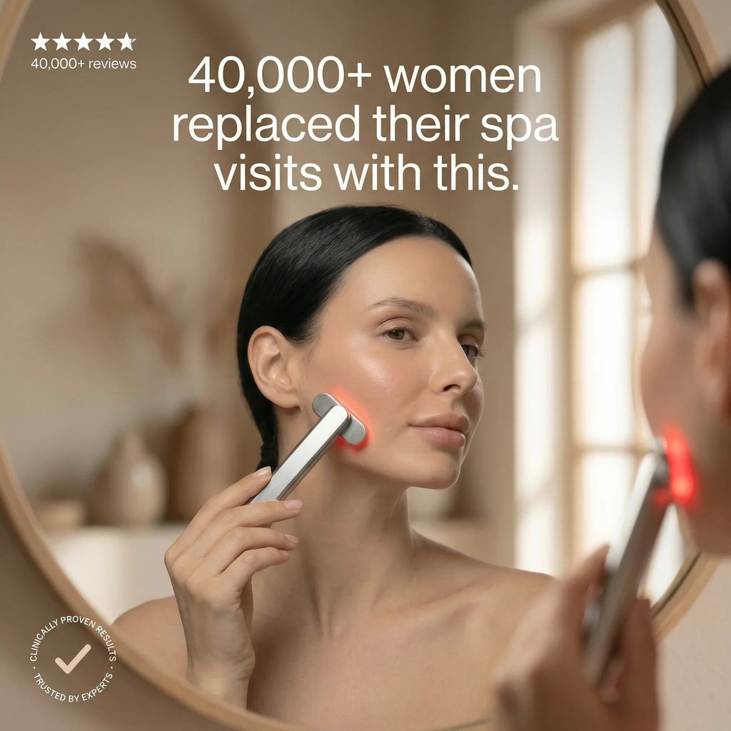 4-in-1 Red Light Therapy Skincare Wand