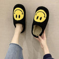 Pink Smiley Face Slippers