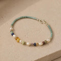 Freshwater Pearl & Semi-Precious Stone Bracelet Fair Trade - Thailand